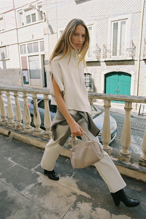 Straight-leg Trousers