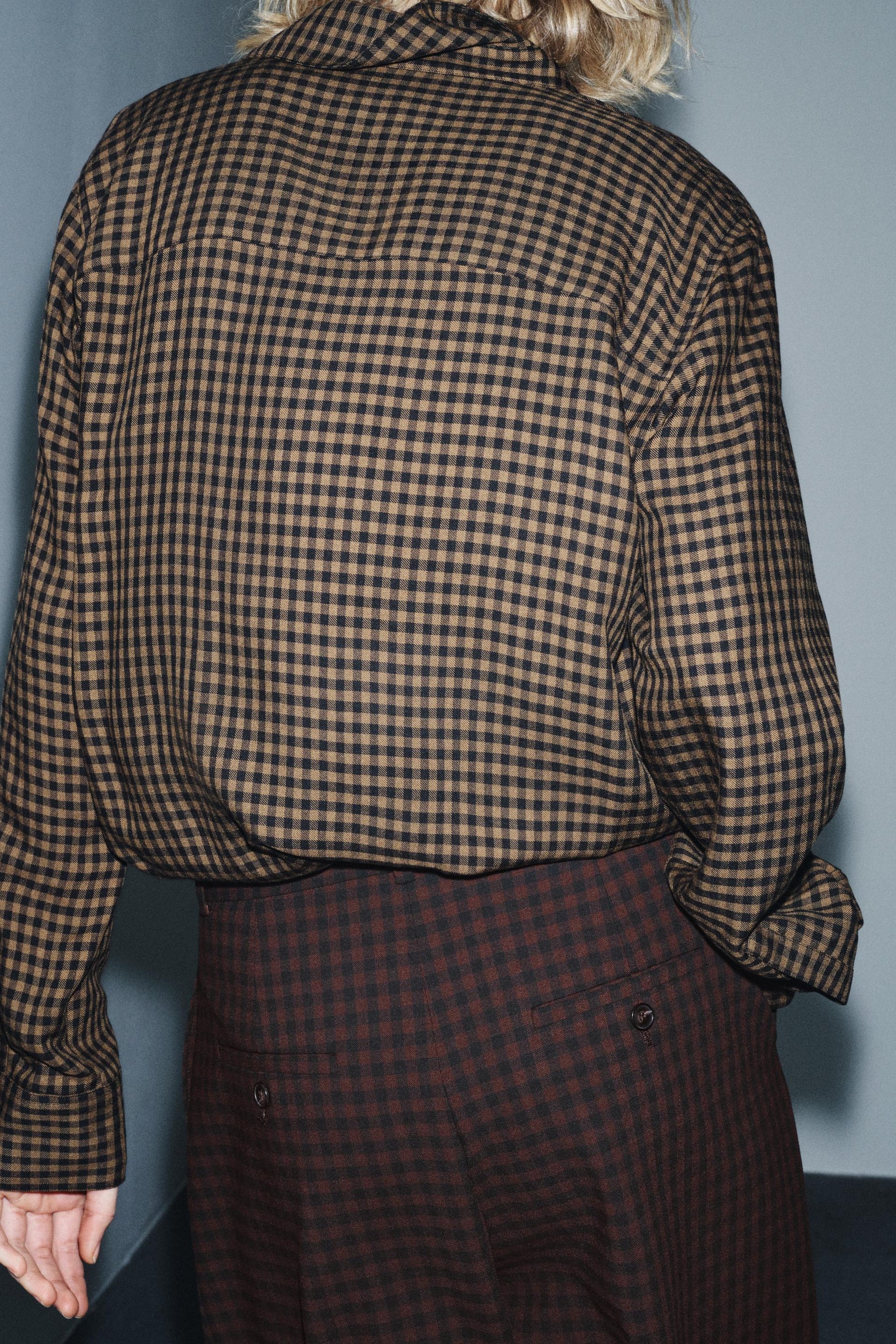 Gingham Blouse