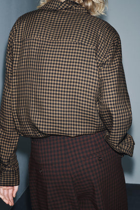 Gingham Blouse
