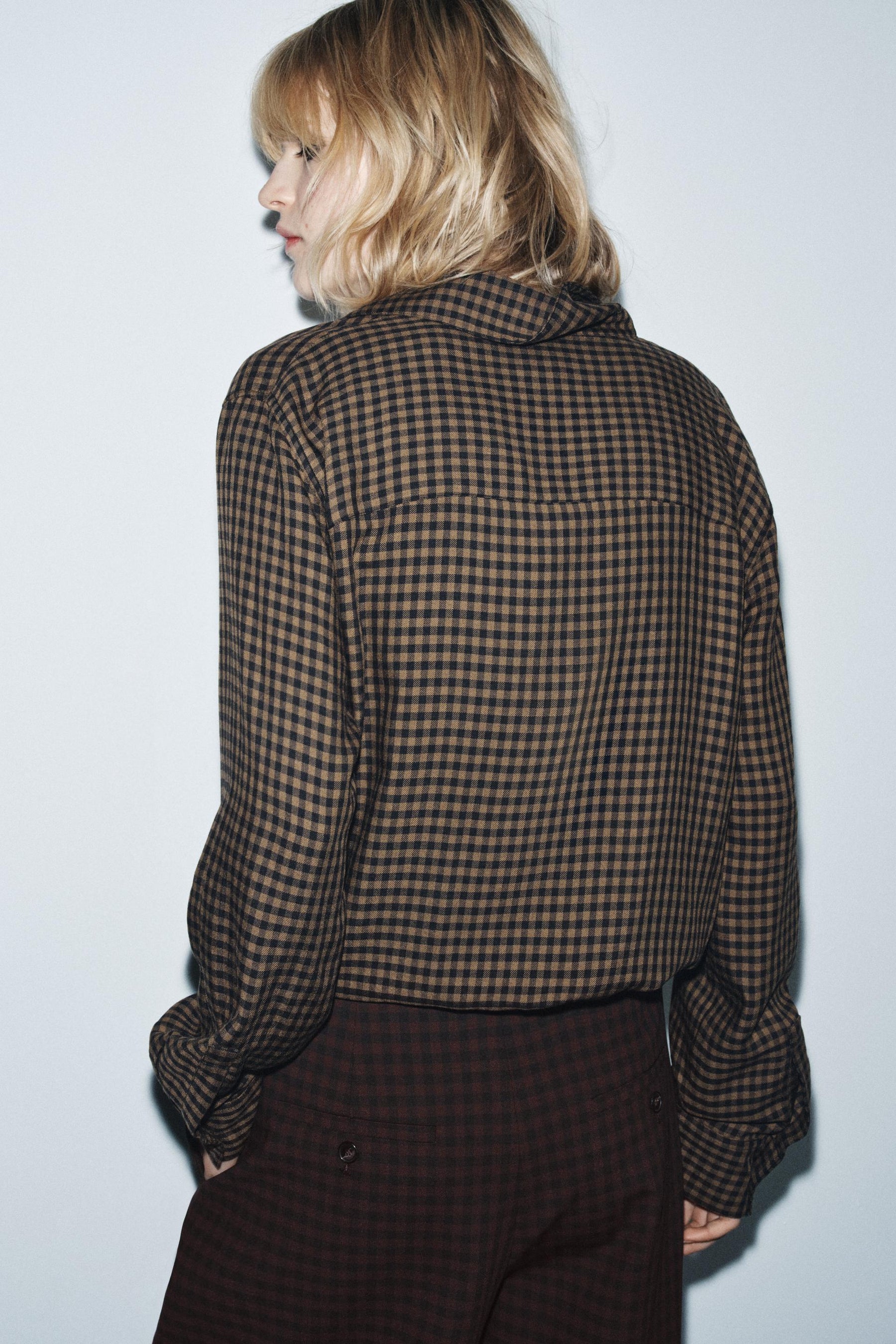 Gingham Blouse