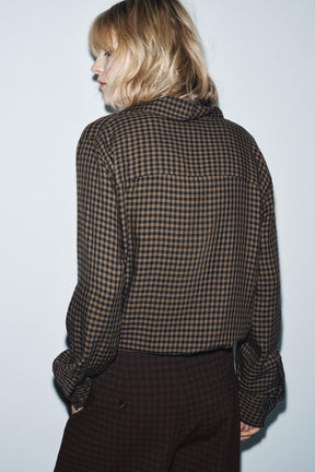 Gingham Blouse