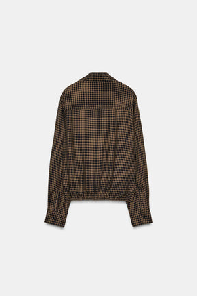 Gingham Blouse
