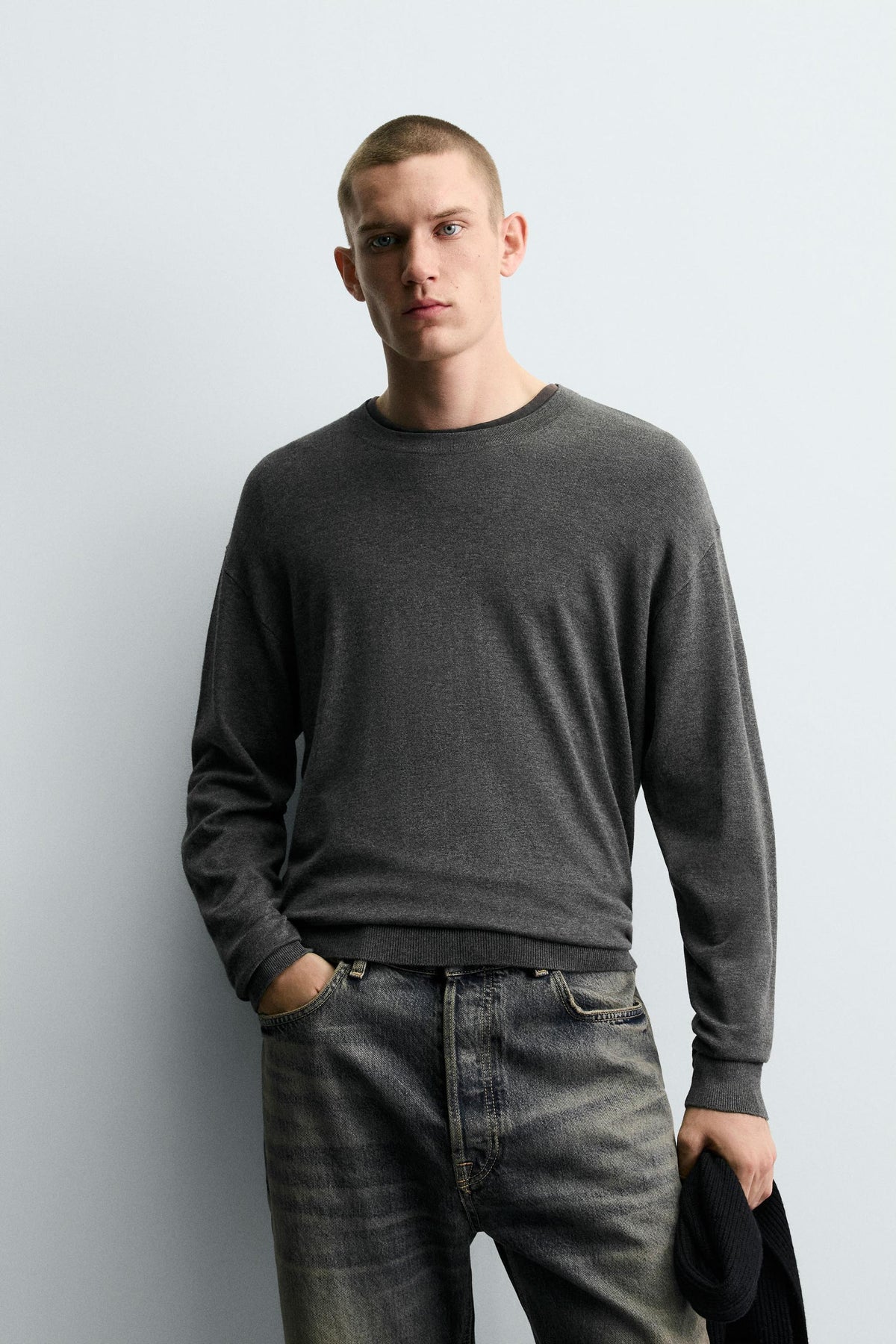 VISCOSE BLEND JUMPER - Image 2