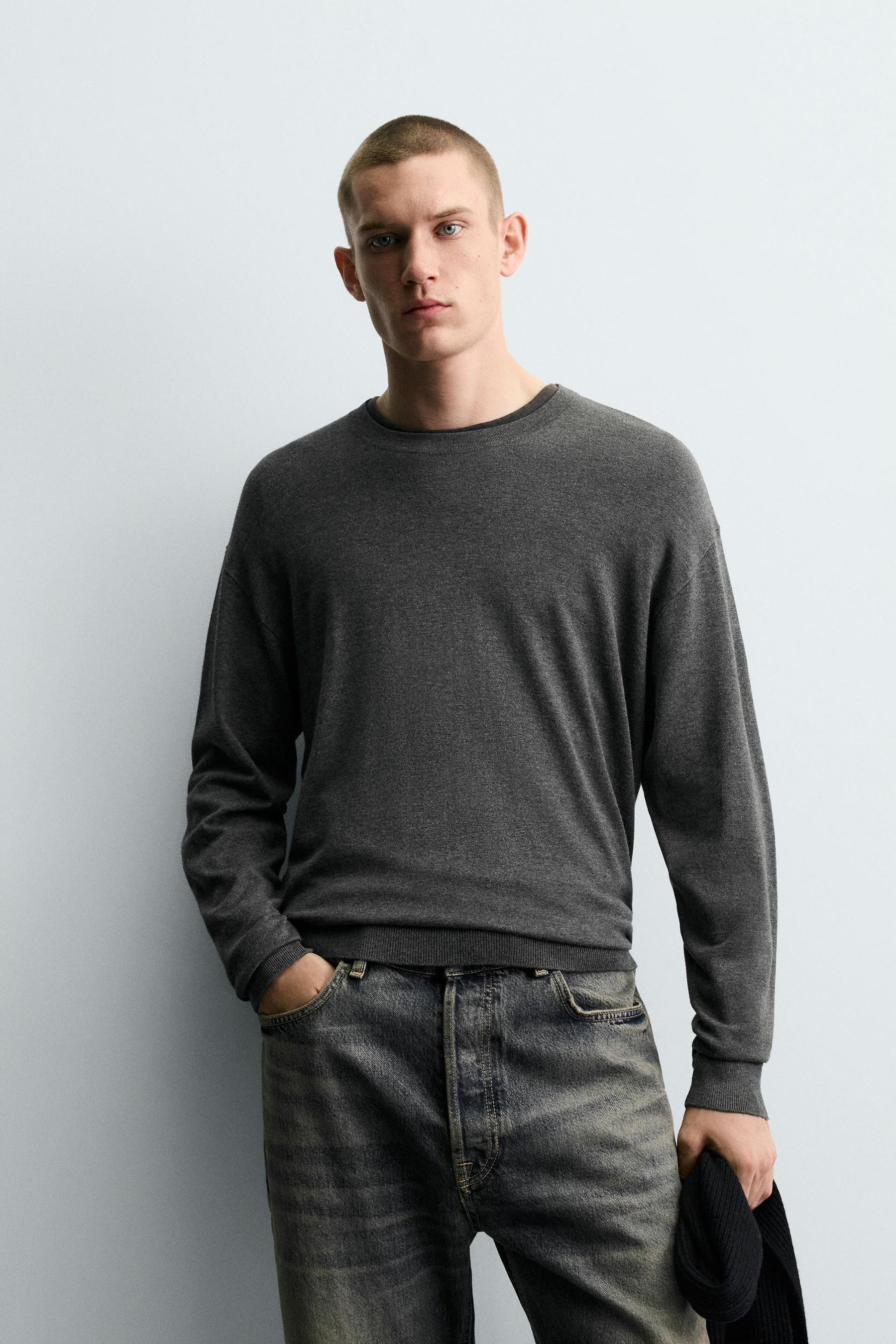 VISCOSE BLEND JUMPER - Image 2