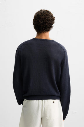 LINEN-COTTON SWEATER - Image 3