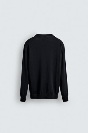 REGULAR FIT WOOL JUMPER - Image 7