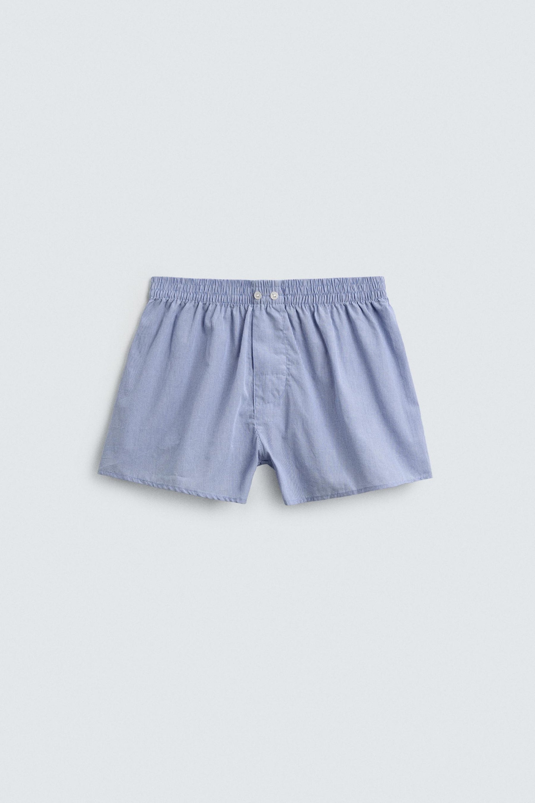 Cotton Poplin Boxers Two-Pack