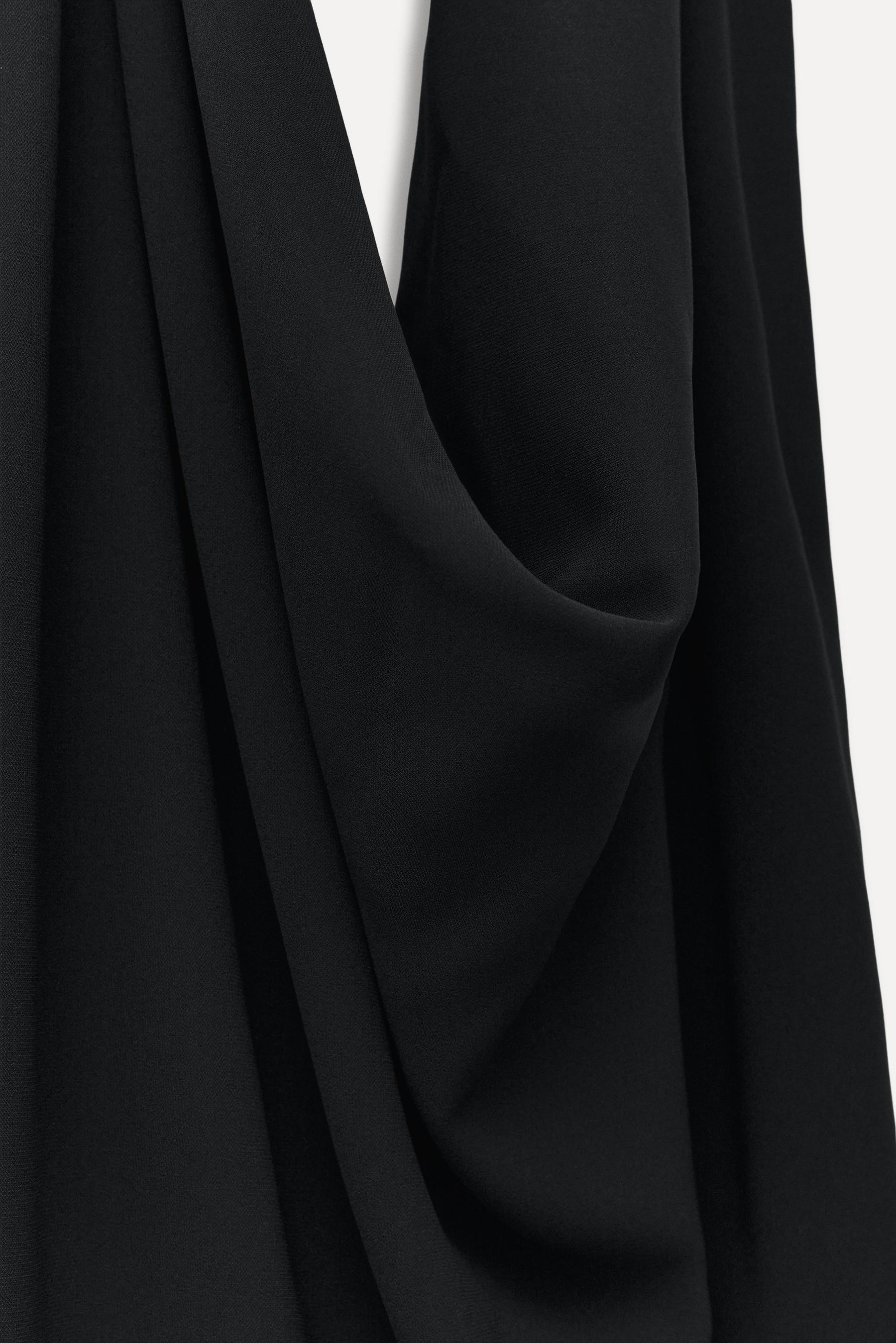 Drapiertes Neckholder-Jubiläums-Top