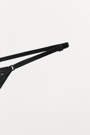 TEXTURED THONG