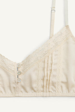 ROMANTIC TRIANGLE BRALETTE