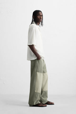 CREASED-EFFECT TEXTURED SHIRT - Image 4