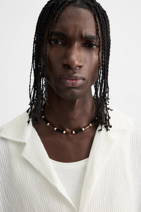 CREASED-EFFECT TEXTURED SHIRT - Image 5