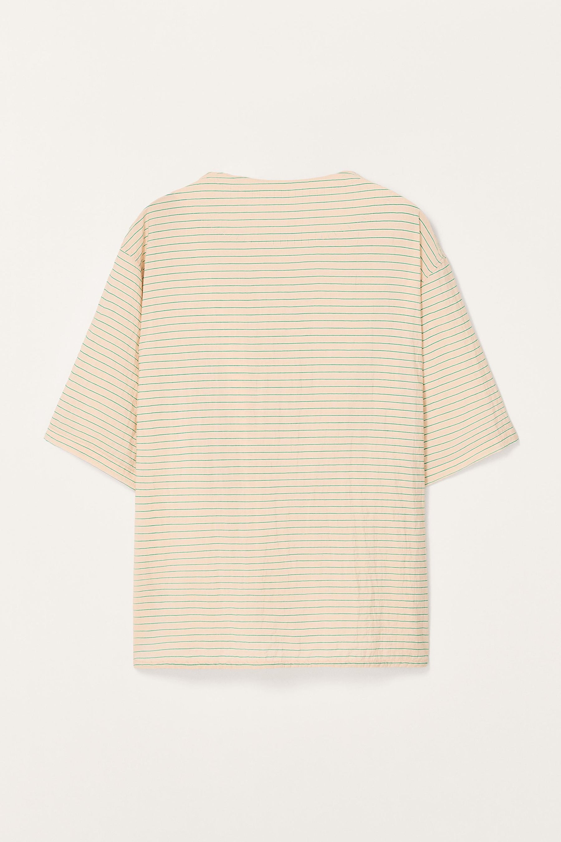 LIMITED EDITION STRIPED FLOWY T-SHIRT - Image 4