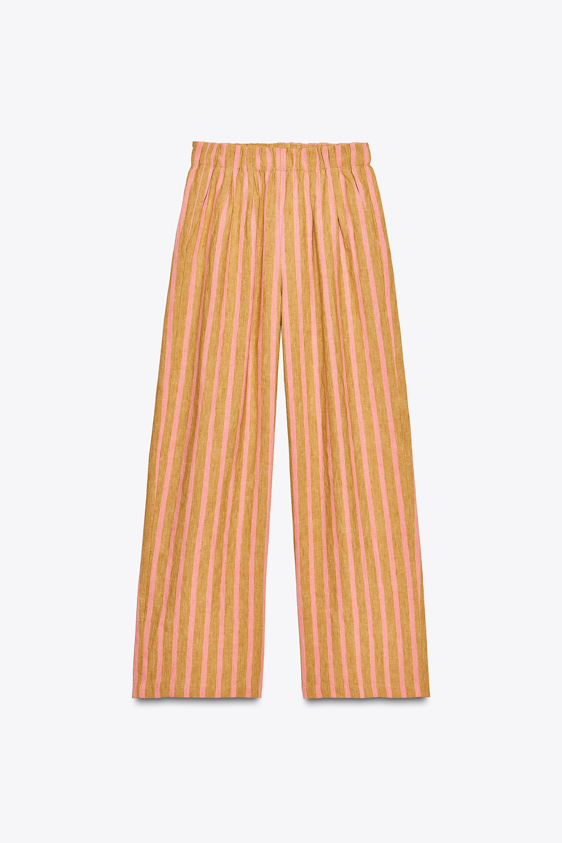 Linen Blend Trousers
