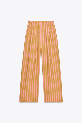 Linen Blend Trousers