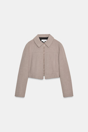 SHORT ZIP-UP JACKET - Image 5