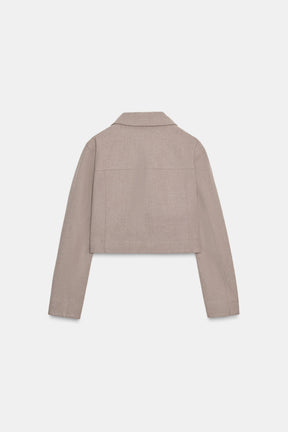 SHORT ZIP-UP JACKET - Image 6