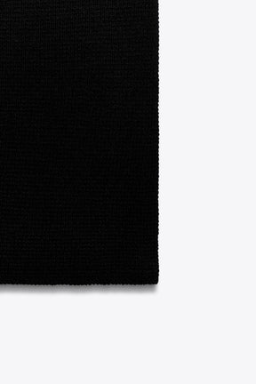 KNIT BOAT NECK TOP