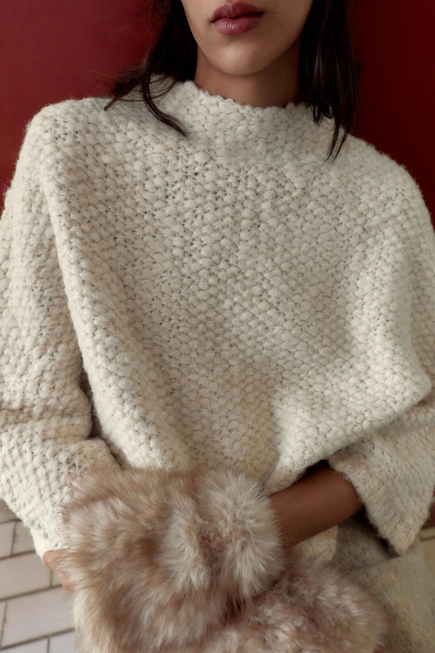 Cape Knit Sweater