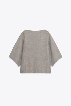 KNIT JUMPER WITH COLLAR