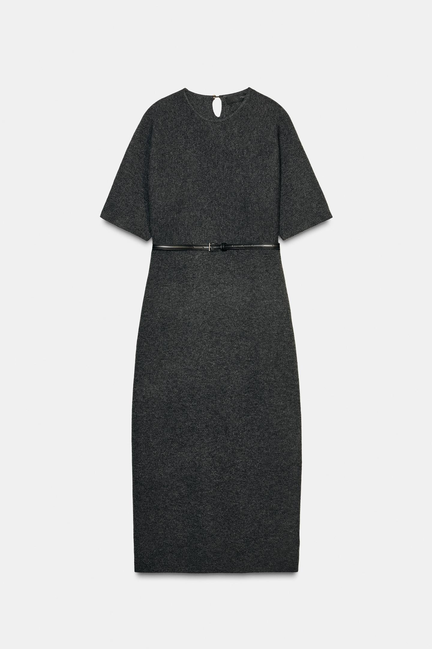 Belted Midi Dress