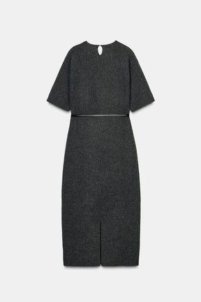 Belted Midi Dress