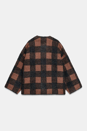 CHECKED CARDINGAN - Image 5