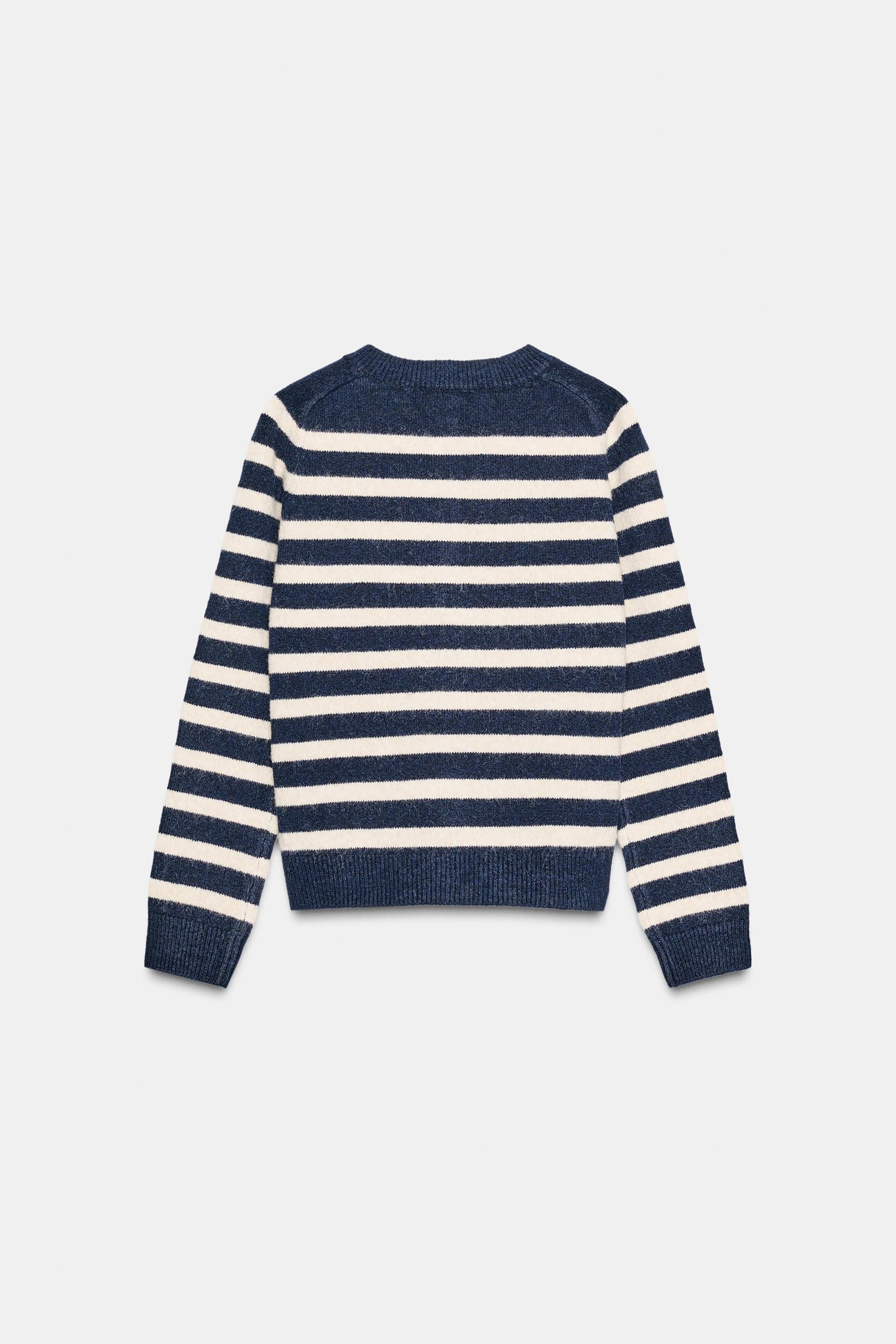 Gestreifter Cardigan