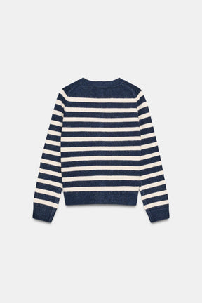 Gestreifter Cardigan