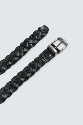BRAIDED LEATHER BELT - Image 3