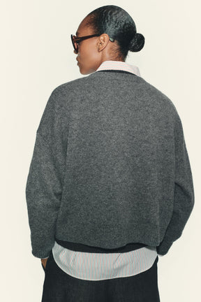 100% WOOL JACKET WITH GOLD BUTTONS - Image 4