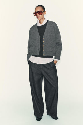 100% WOOL JACKET WITH GOLD BUTTONS - Image 1