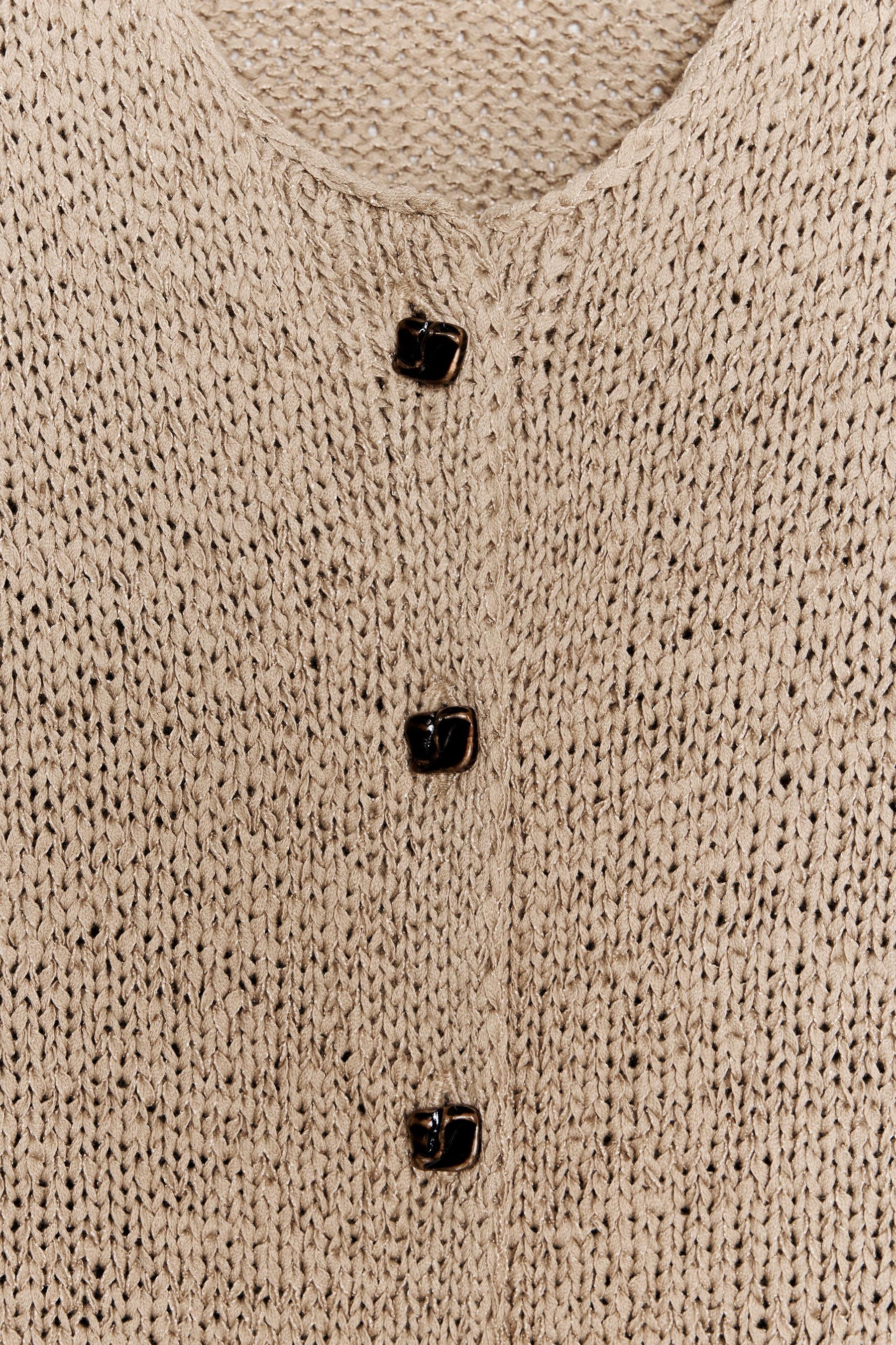 RUSTIC KNIT CARDIGAN - Image 5