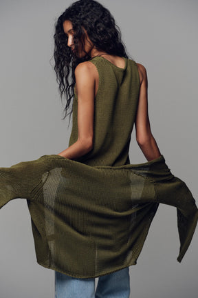 Cotton Knit Cardigan