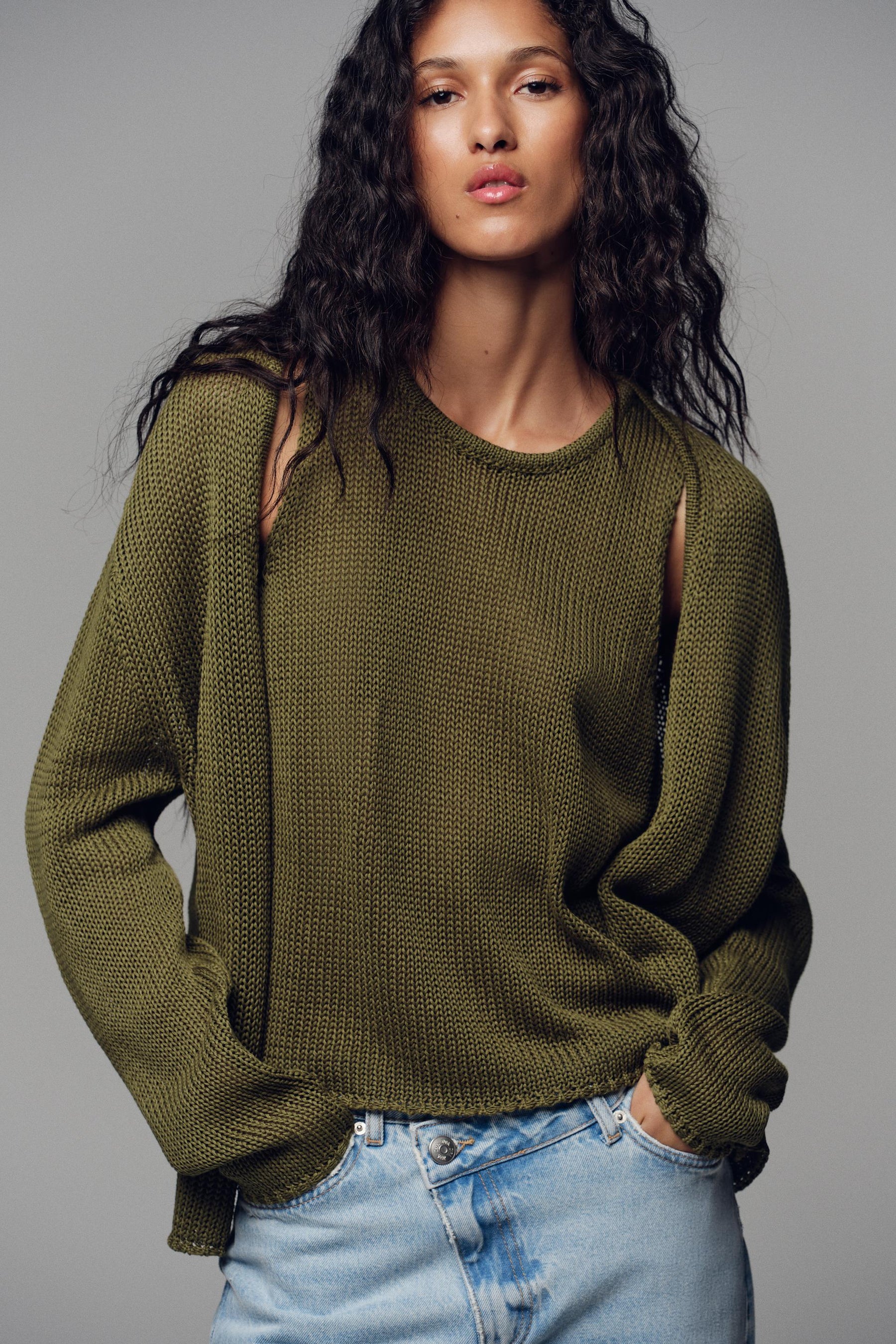 Cotton Knit Top