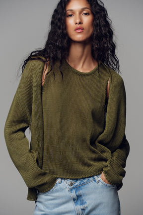 Cotton Knit Top