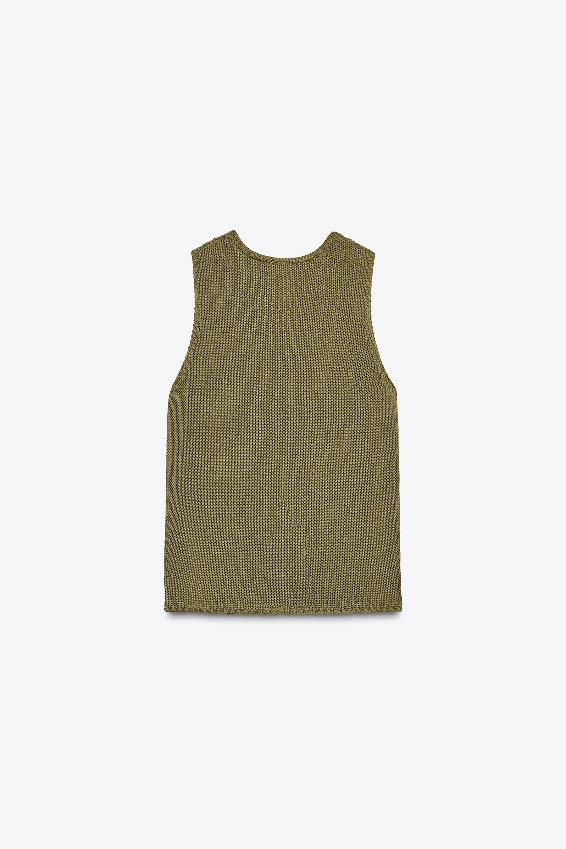 Cotton Knit Top