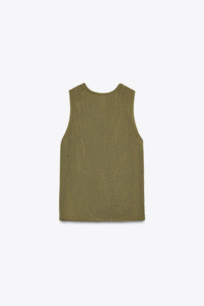 Cotton Knit Top