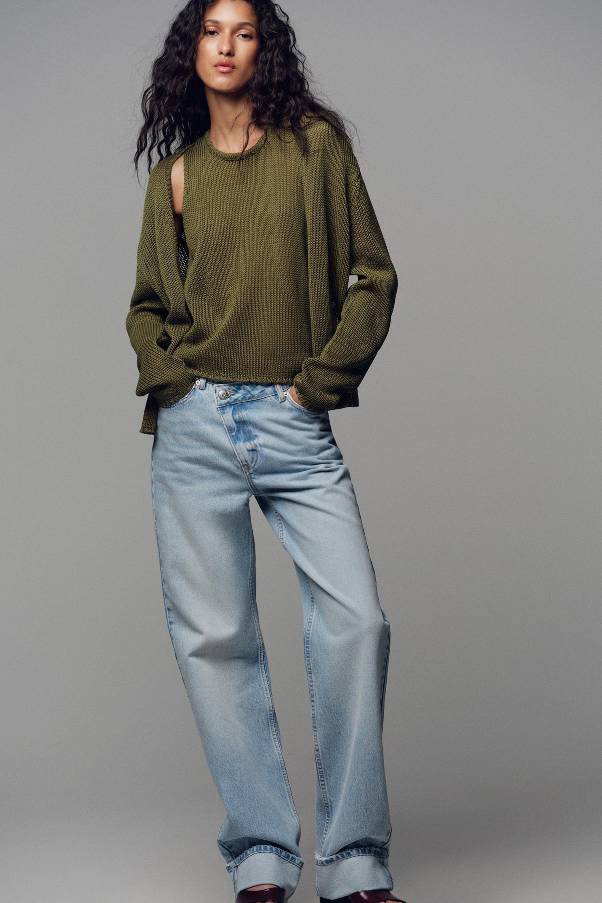 Cotton Knit Top