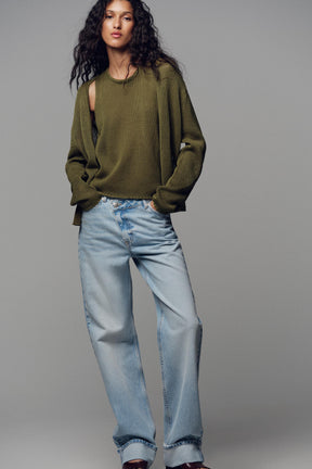 100% COTTON KNIT TOP - Image 1