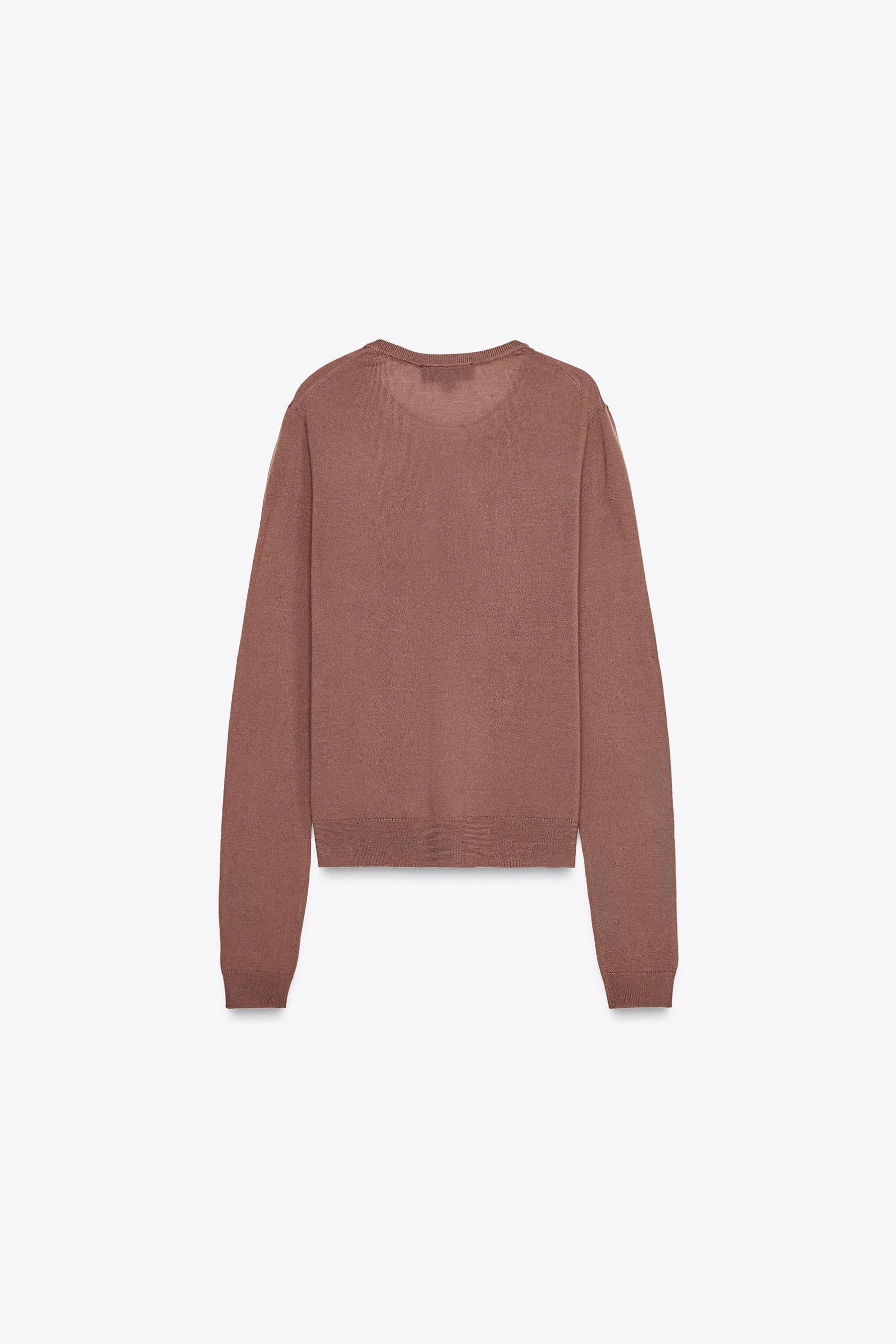 100% WOOL CARDIGAN - Image 1