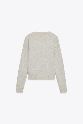 100% WOOL LONG SLEEVE JUMPER - Image 5