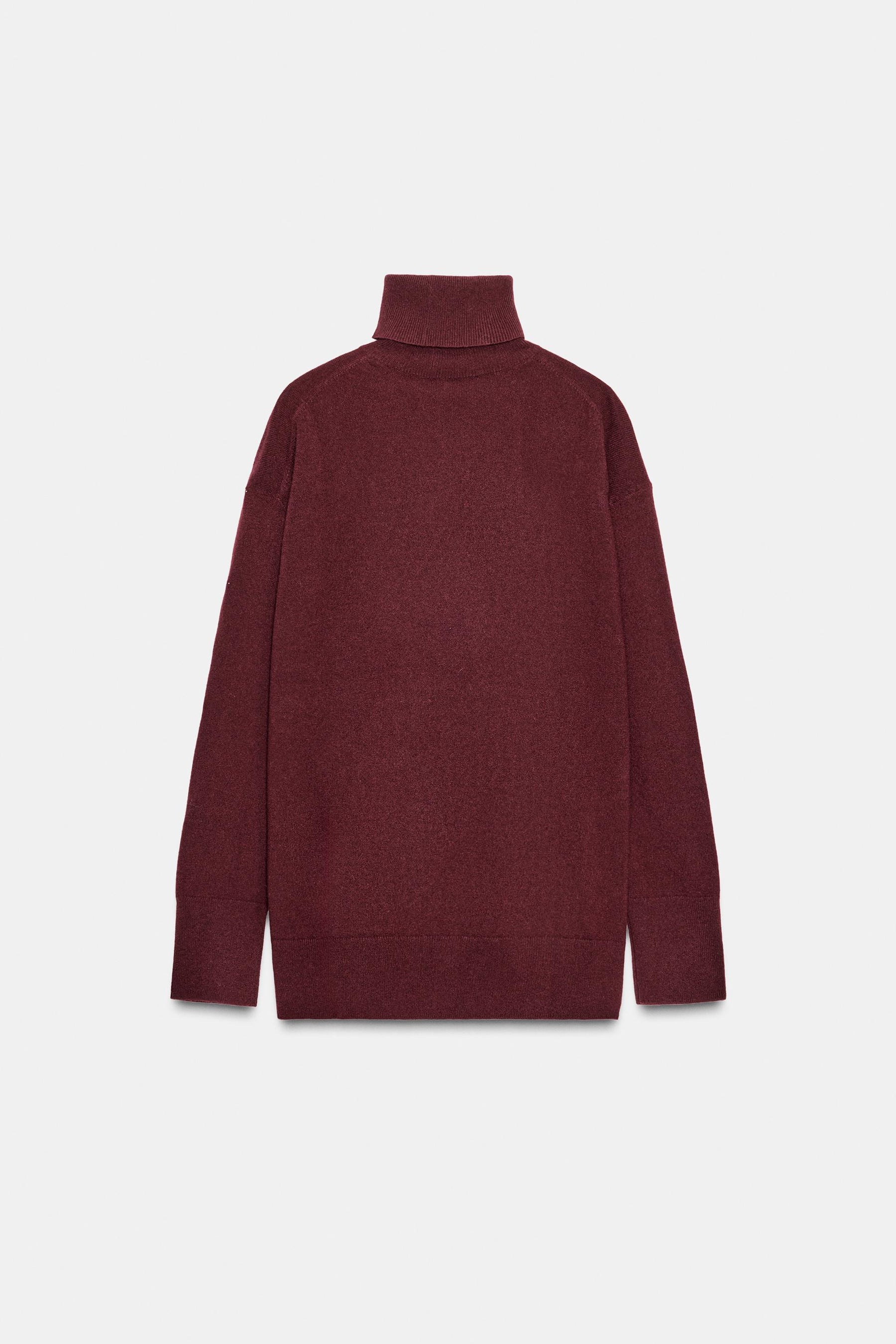OVERSIZED WOOL HIGH JUMPER
