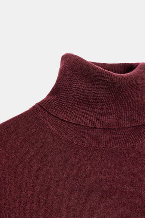 OVERSIZED WOOL HIGH JUMPER
