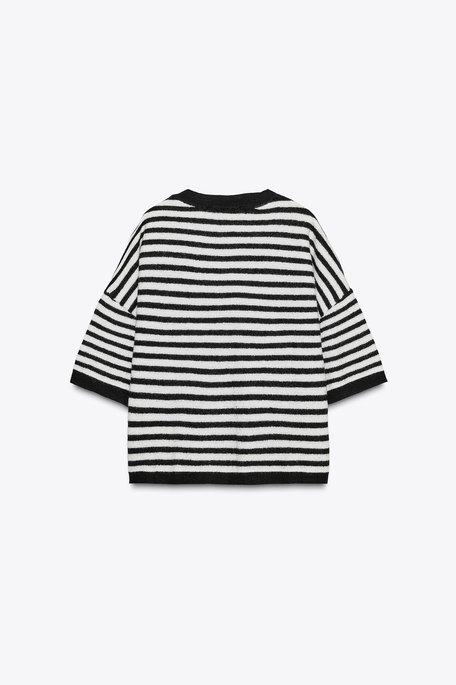 100% WOOL STRIPED JUMPER - Image 7