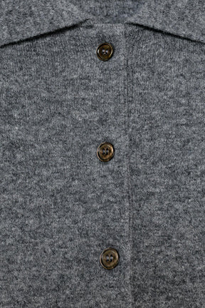 Wool Knit Polo Shirt