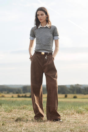 100% WOOL KNIT TOP LIMITED EDITION - Image 1