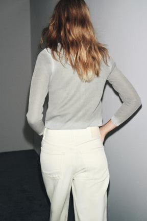 Faded Effect Cardigan