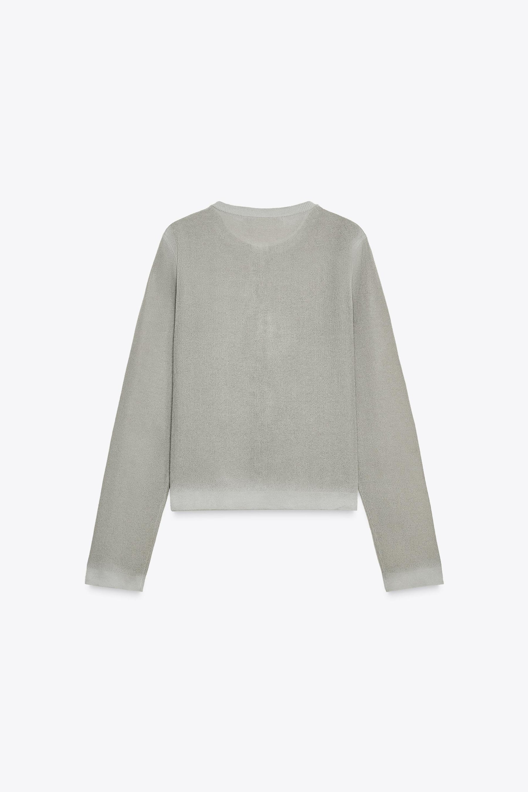 Faded Effect Cardigan