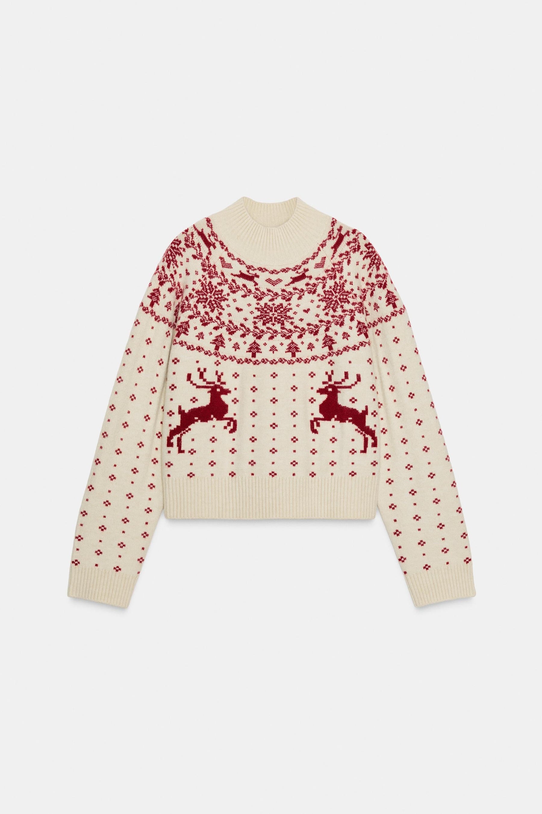 Jacquard Knit Jumper